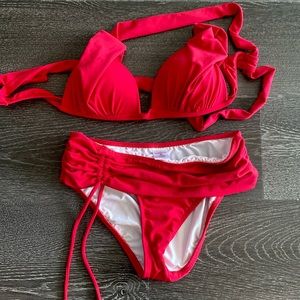 Red Venus swim suit size 4